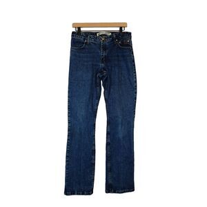 Vintage Harley-Davidson Women's Bootcut Jeans 6L Blue Denim Y2K Biker Chic Moto